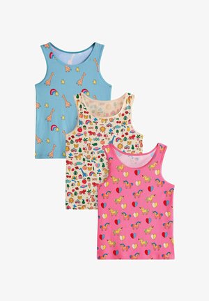 STAMPY 3 PACK - REGULAR FIT - Viršus - pink blue