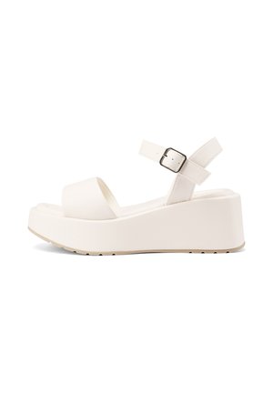 Queen Helena, BZ402-2026 - Sandali con plateau - bianco