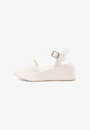 Queen Helena, BZ402-2026 - Sandalias con plataforma - bianco