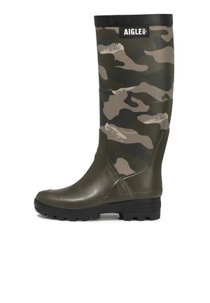 Aigle AIGLE WELLIES BENYL - Bottes en caoutchouc - camouflage