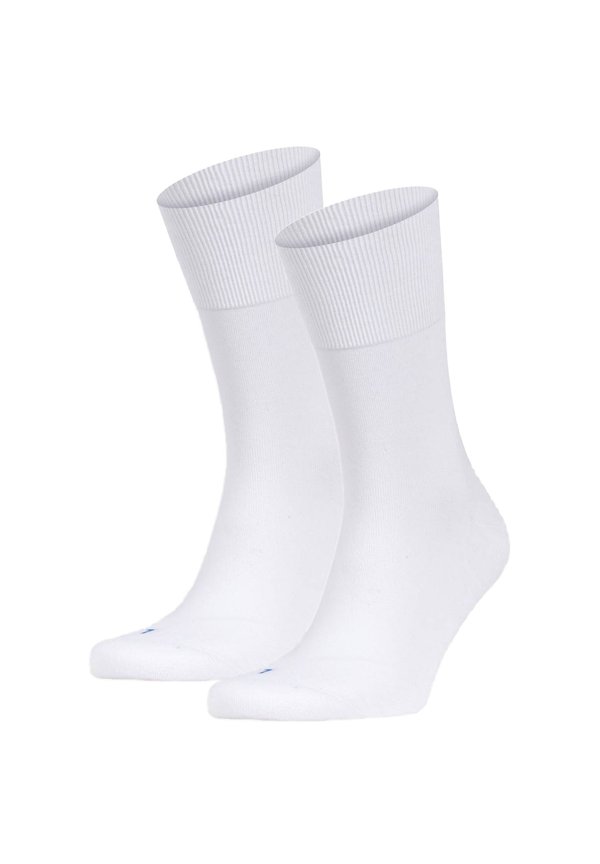 UNISEX 2ER PACK - RUN U - Sports socks - weiß