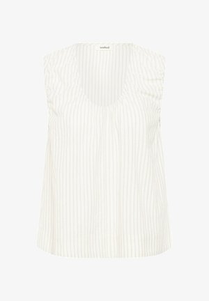 Soaked in Luxury, CANDELA SS - Felső - white w. blue stripes