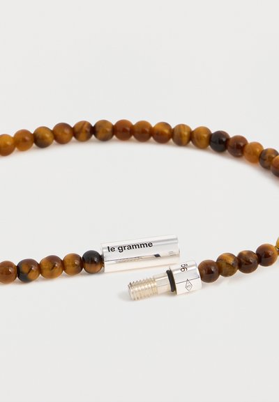 Le Gramme BRACELET - Βραχιόλι - brown/silver-coloured