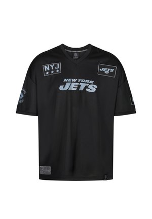 Re:Covered NFL JETS NYJ 60 OVERSIZED - Print T-shirt - black