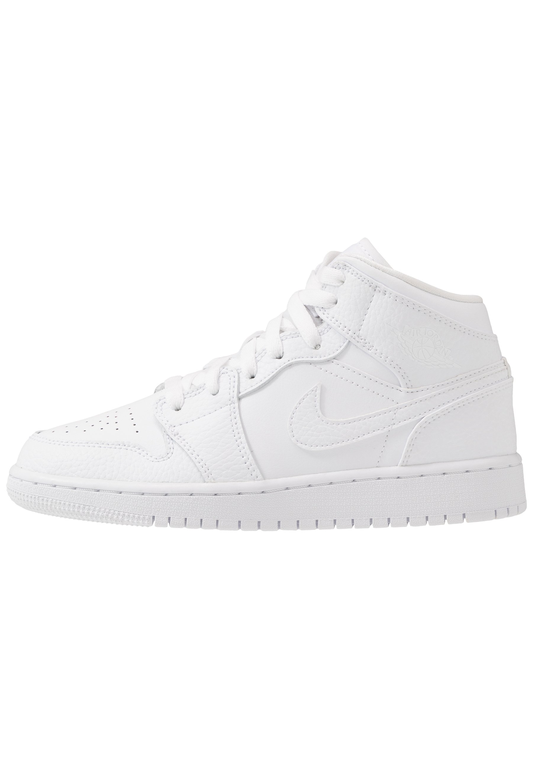 Jordan AIR 1 MID UNISEX - Basketbalschoenen - white/wit - Zalando.be