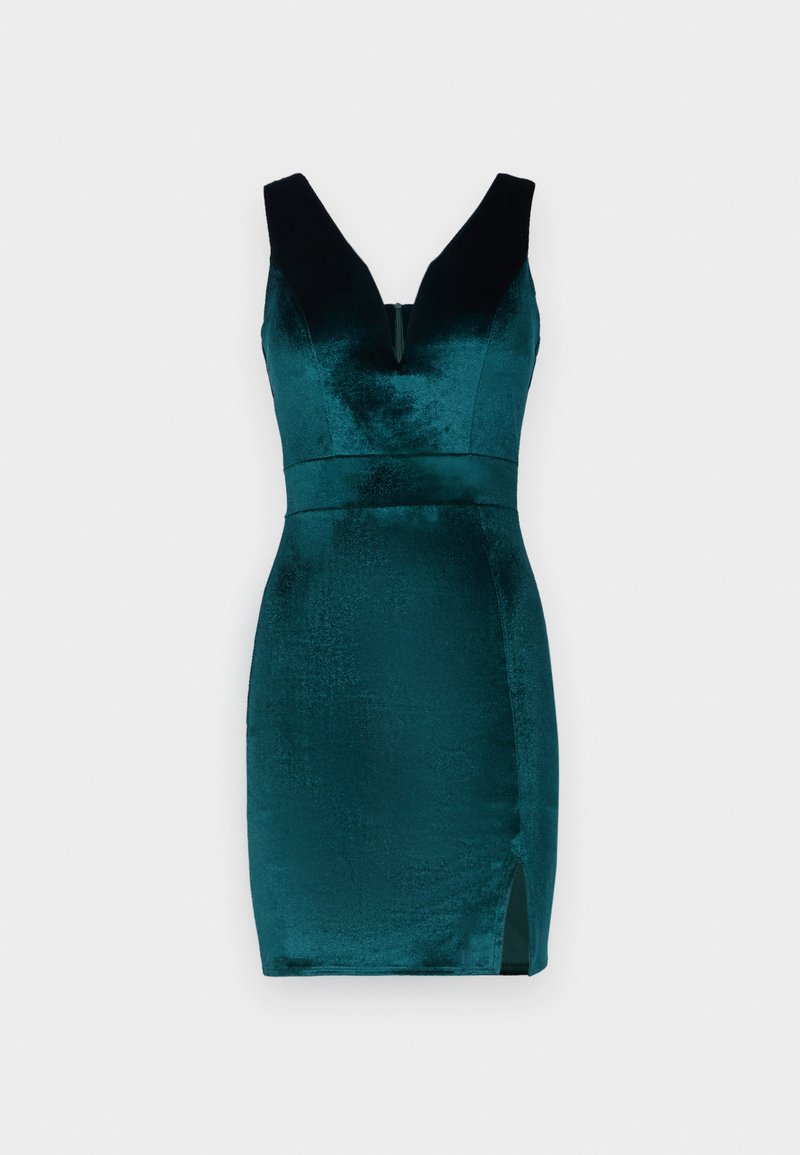 WAL G. HARRY V NECK MINI - Cocktail dress / Party dress - emerald green/ green - Zalando.ie WAL G. HARRY V NECK MINI - Cocktail dress / Party dress - emerald green/ green - Zalando.ie