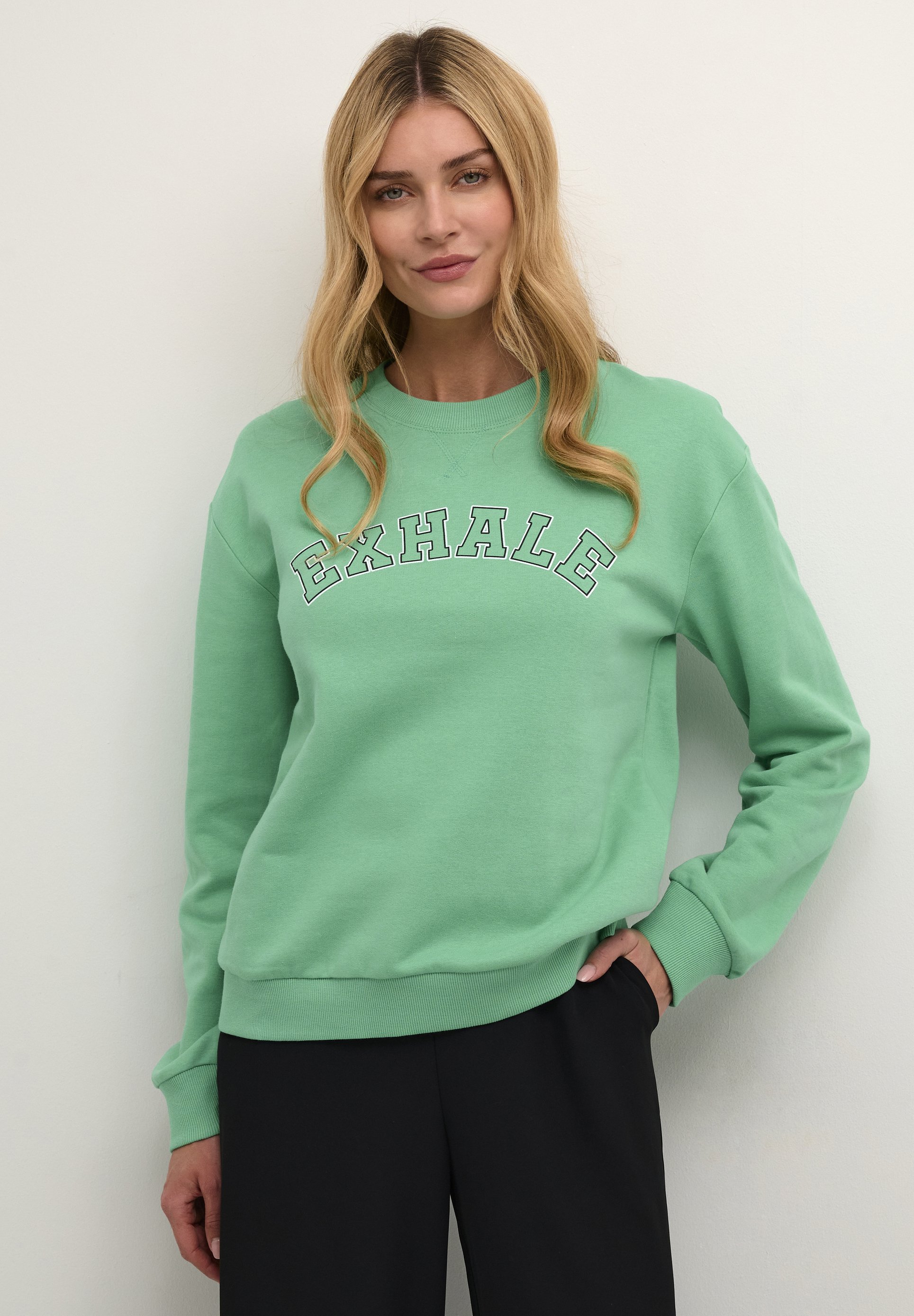 Combishort Kaffe Femme Taille 38 – Vert, Coton élastique, état Parfait Décontracté