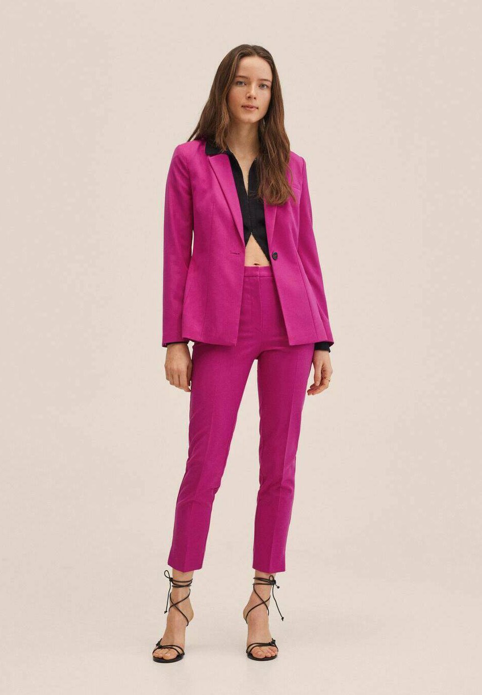 Mango MACARON A - Blazer - rosa/pink - Zalando.de