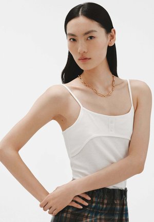 Aristocrazy, BAÑADA ESLABONES RECTANGULARES - Collar - yellow/gold-coloured