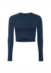 CROSSWAY - Top s dlouhým rukávem - navy