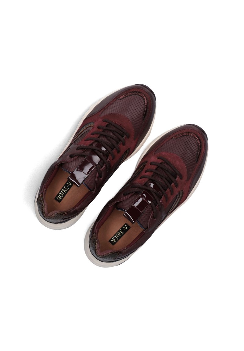 Notre-V Trainers wine bordeaux combi/bordeaux Zalando