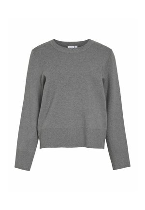 VILA VICASSIE  - Džemper - medium grey melange