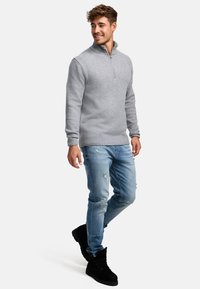 INDICODE JEANS INLOKANT - Neule - lt grey