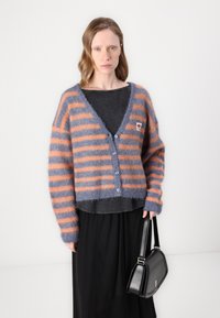 American Vintage NENYBAY - Neuletakki - tornade/orange fluo