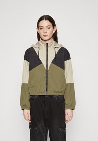 ONLY ONLJOSEPHINE COLOR BLOCK JACKET - Veste légère - kalamata