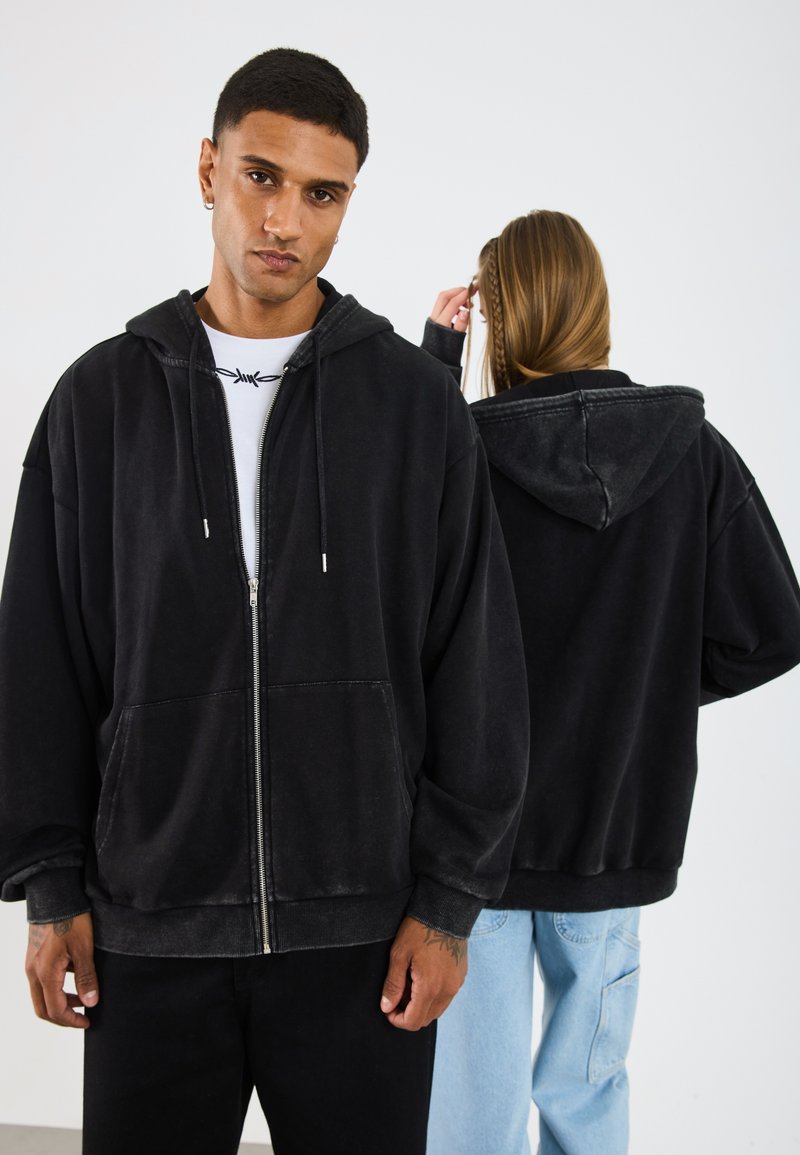 Sweat zippé - Noir - FEMME | H&M FR