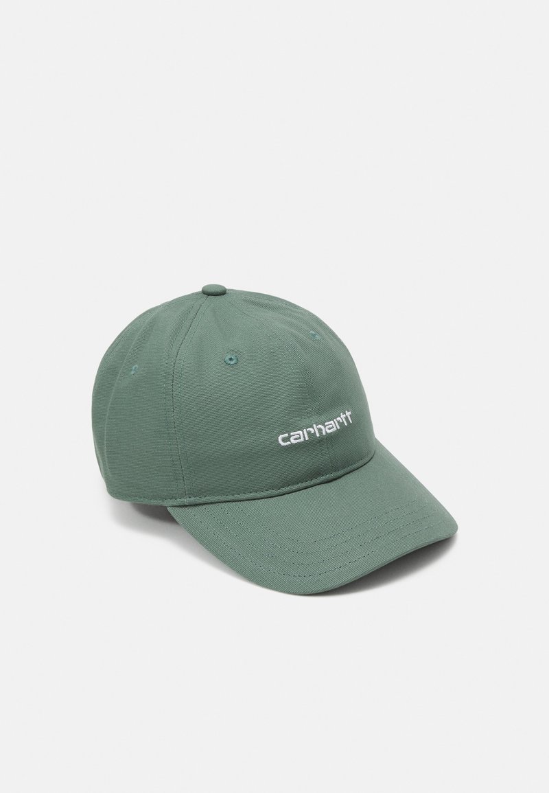 Carhartt WIP - SCRIPT UNISEX - Lippalakki - park/white, Suurenna