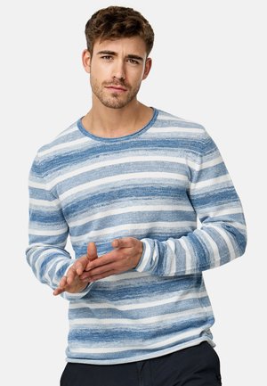 INDICODE JEANS MANFRED - Pullover - copen blue