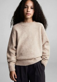 Mango Kids Svetr - sand