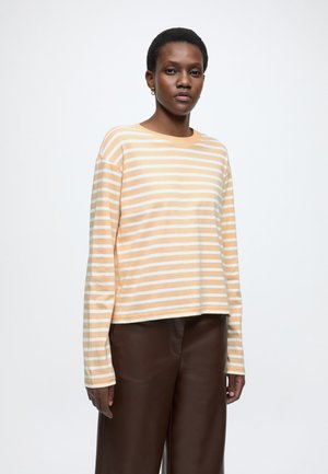 T-SHIRTS LSL, CREWNECK, YD - Majica z dolgimi rokavi - light orange_multi_02