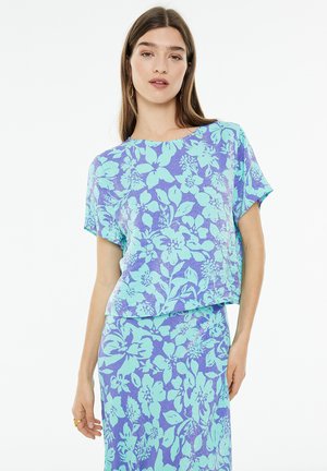 Blouse - blue