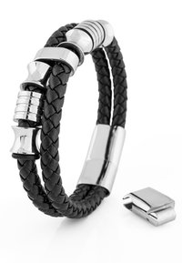 Unselected, black and silver coloured