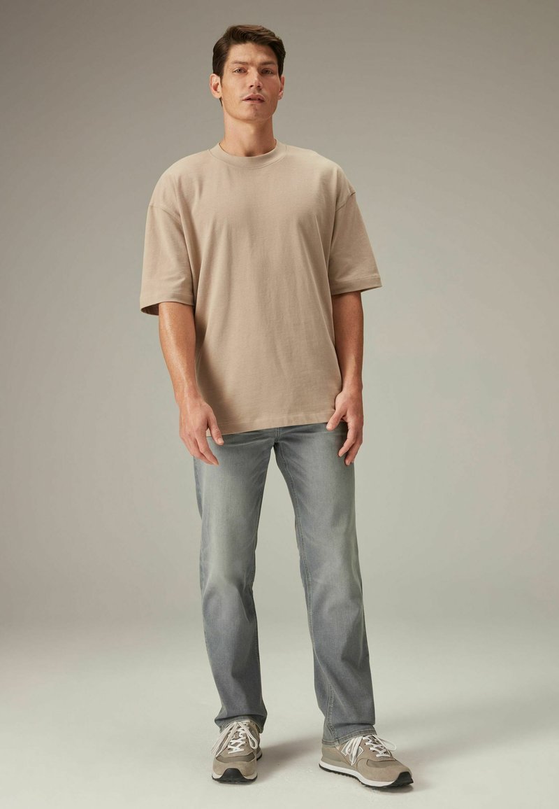 Next MOTION FLEX STRETCH - Straight leg -farkut - light grey