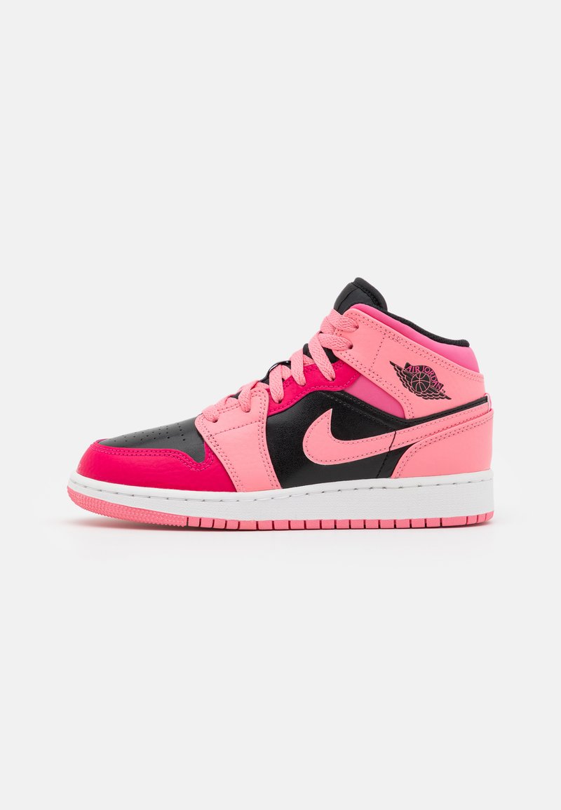 Jordan AIR 1 MID UNISEX - Scarpe da basket - coral chalk/pinksicle/rush  pink/black/multicolore - Zalando.it Jordan AIR 1 MID UNISEX - Scarpe da basket - coral chalk/pinksicle/rush  pink/black/multicolore - Zalando.it