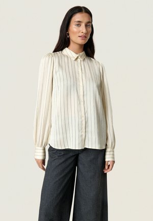STRIPED - Button-down blouse - nature stripe