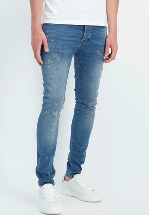 CAVIN - Slim fit jeans - dark used spot