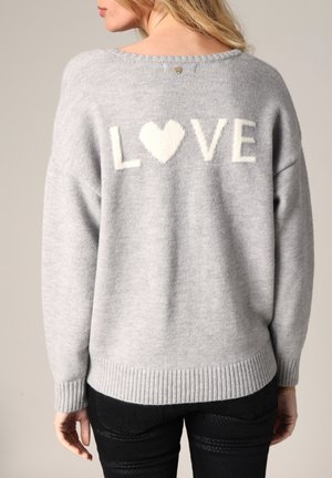 DEELUXE, NADISSA - Trui - Light Grey Mel