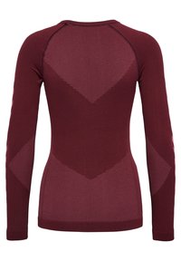 Hummel FIRST SEAMLESS - Apatiniai marškiniai - burgundy