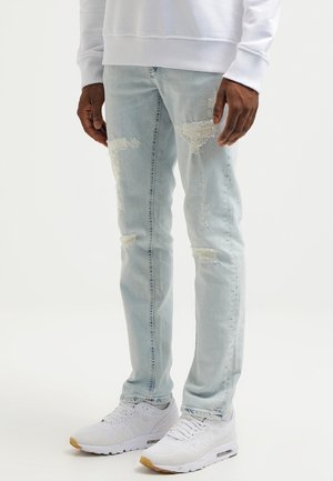 Slim fit jeans - destroyed denim