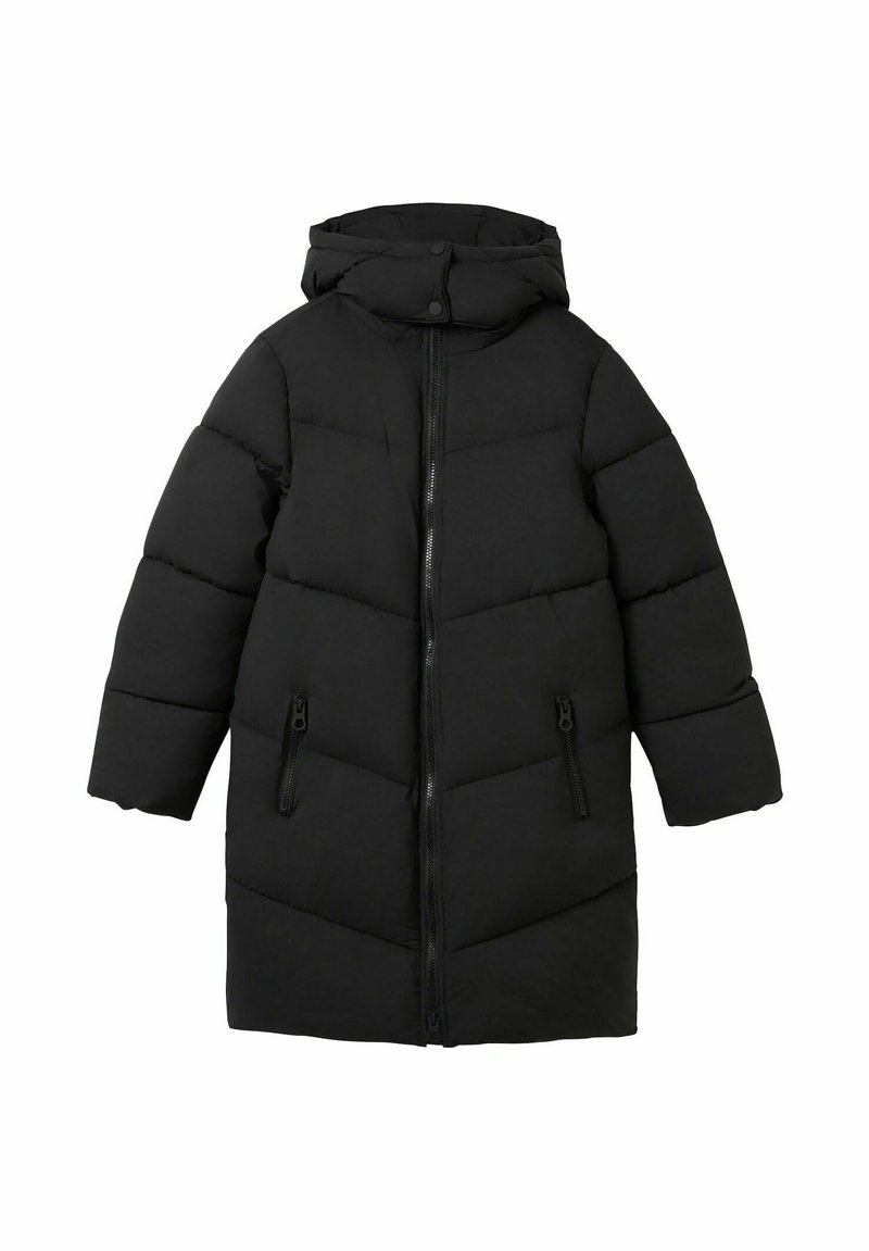 TOM TAILOR LANGE PUFFER - Geacă - black