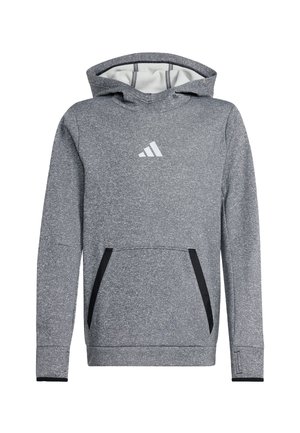 FLEECE KIDS - Jersey con capucha - black