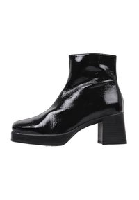 Sandra Fontán Botines con plataforma - black