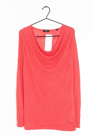 Langærmet T-shirt - pink