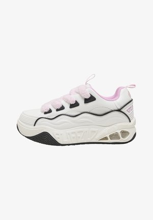 Buffalo, HERO SKATE - Zapatillas skate - white pink black