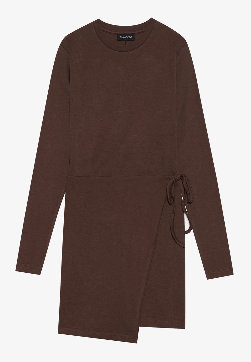 Even&Odd Jerseyjurk donkerbruin