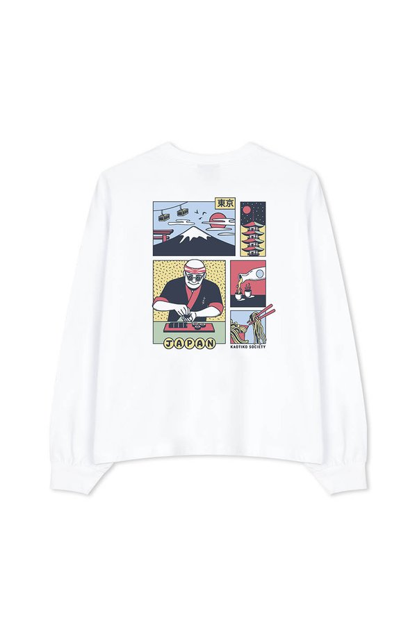 JAPAN LIFE UNISEX - Long sleeved top3
