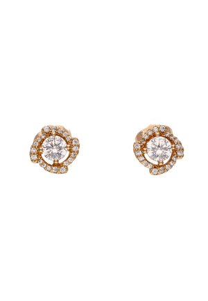 Korvakorut - rose gold white