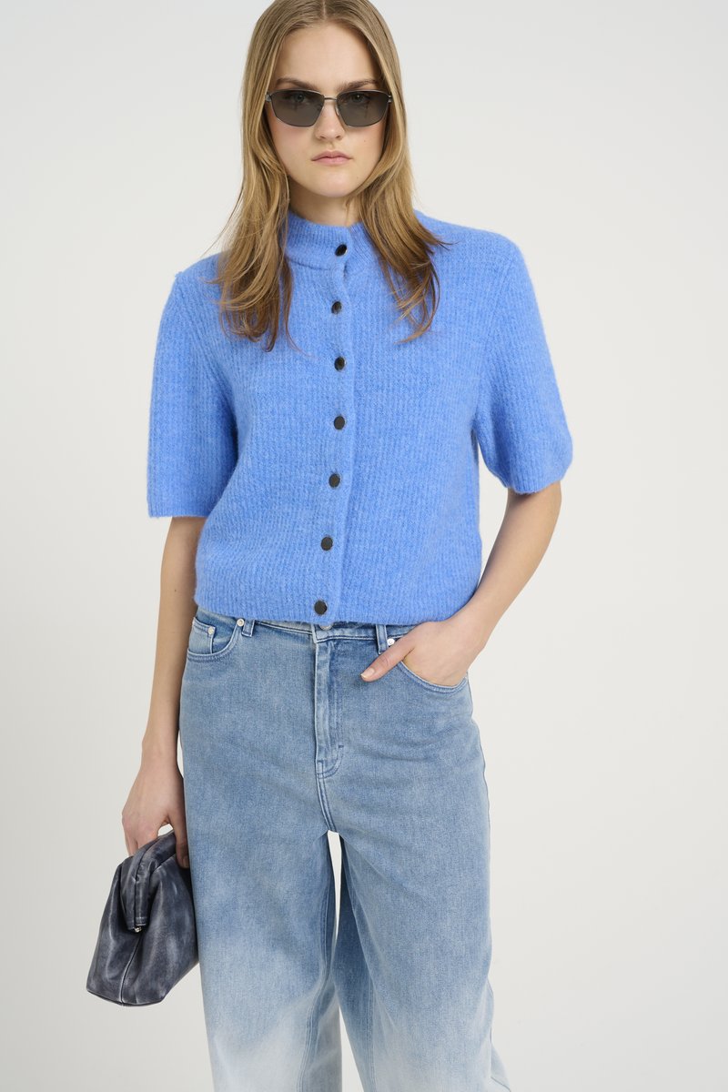 Gestuz - ALPHA - Cardigan - wedgewood melange, Enlarge