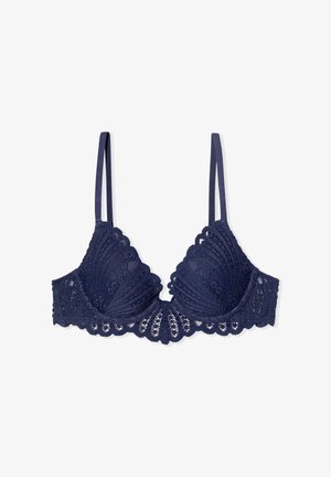 Etam, ETREINTE - Reggiseno push-up - dark blue