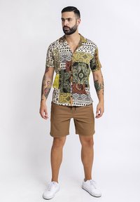 The Jokers CORTE HAWAIANO ESTAMPADO PATCHWORK ABSTRACTO - Camisa - varios