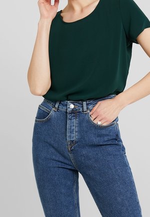 Bluse - dark green