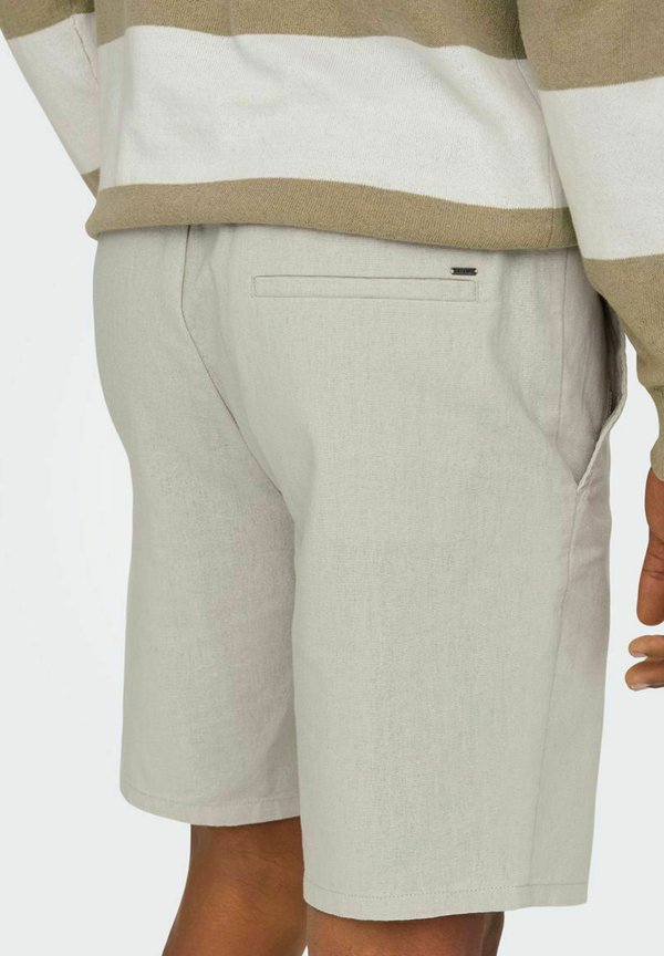 ONSLINUS SHORTS - Shorts - silver lining3