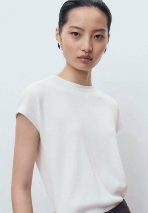 SHORT-SLEEVED - Basic T-shirt - white