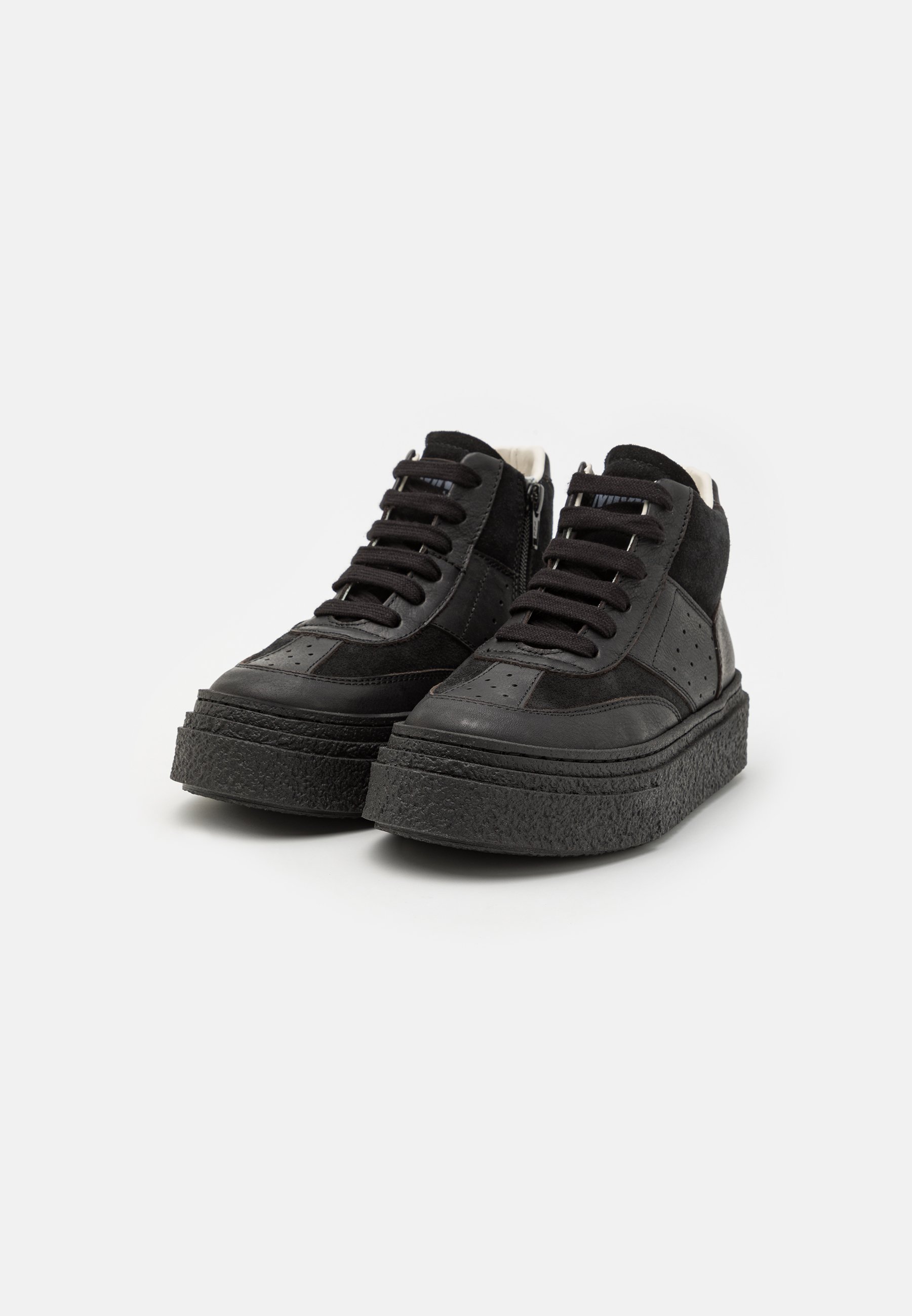MM6 Maison Margiela zip-up Hooded Jacket | Black | FARFETCH RO