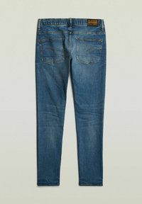 G-STAR 3301 SLIM PULL-UP - Jeans slim fit - sun faded indigo destroyed