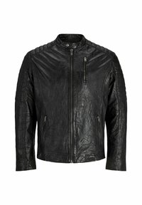 Giacca di pelle - black